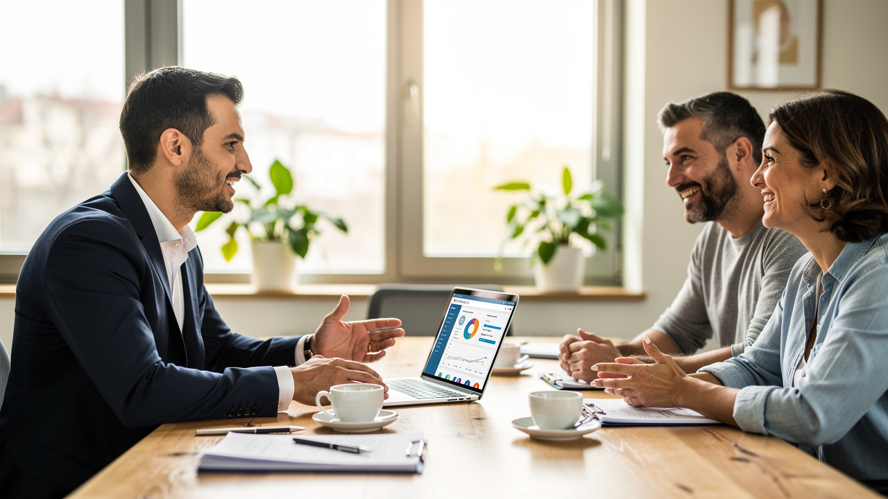 Consulente fornisce formazione CRM personalizzata a imprenditori PMI italiana